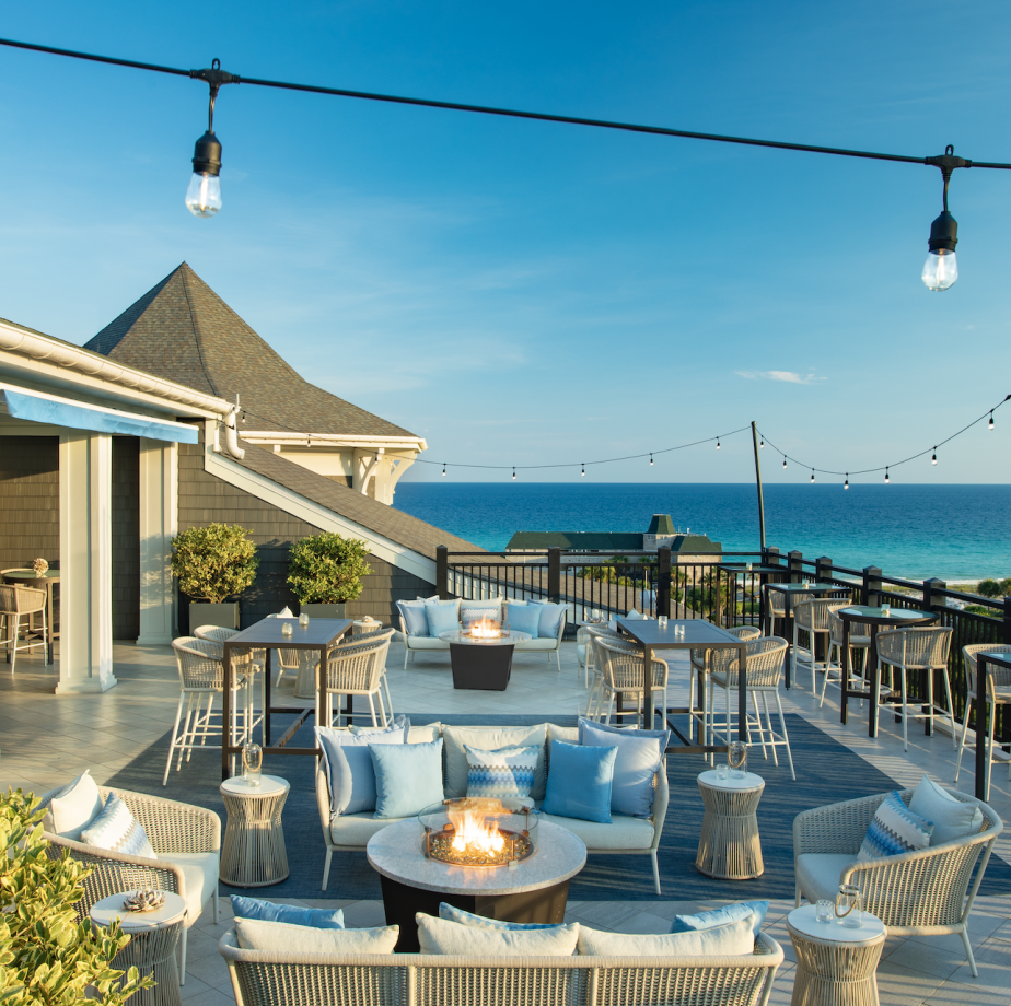 Outdoor sitting area